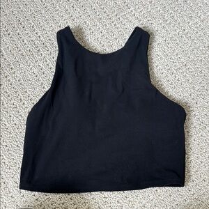 Black Sleeveless Women's Top